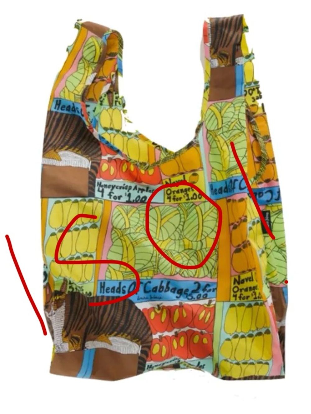 ISO Baggu produce cat colorway!